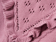 Name It mauve orchid pullover striktrøje